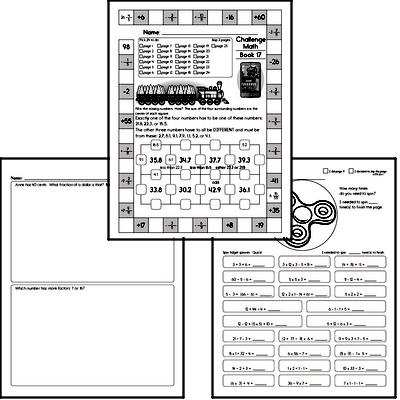 Weekly Math Worksheets for December 23