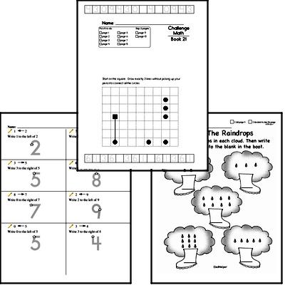 Weekly Math Worksheets for January 18