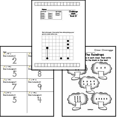 Weekly Math Worksheets for January 20