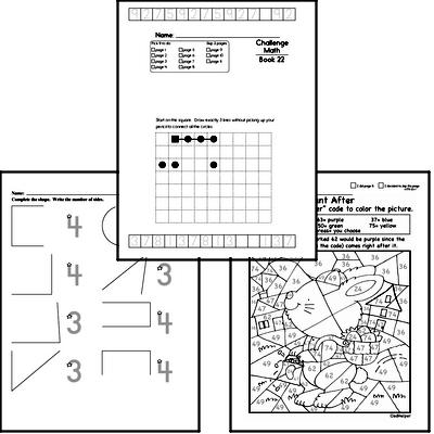 Weekly Math Worksheets for February 1