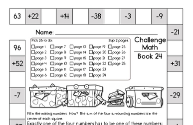 Weekly Math Worksheets for February 10