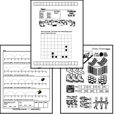 Weekly Math Worksheets for February 12