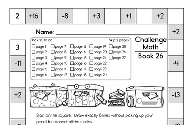 Weekly Math Worksheets for March 1