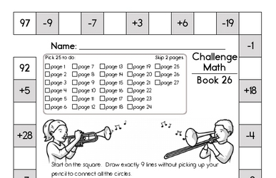Weekly Math Worksheets for February 24