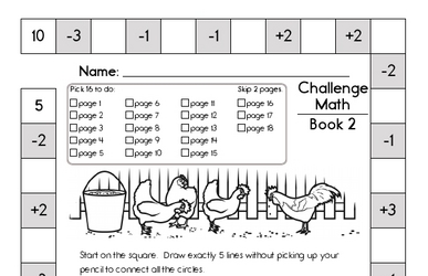 Weekly Math Worksheets for September 9