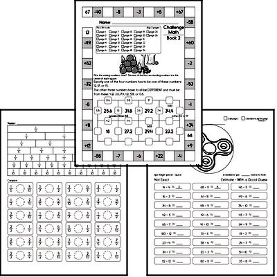 Weekly Math Worksheets for September 14