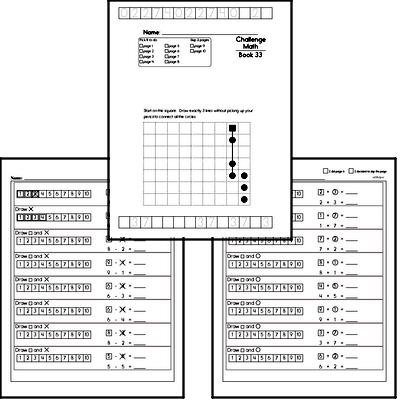Weekly Math Worksheets for April 12