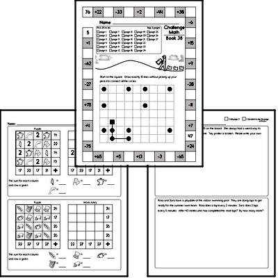 third grade math worksheets free printable math pdfs edhelper com