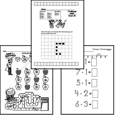 Weekly Math Worksheets for May 19