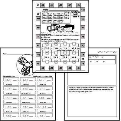 Weekly Math Worksheets for September 19