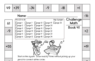 Weekly Math Worksheets for June 12