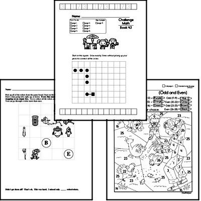 Weekly Math Worksheets for June 26