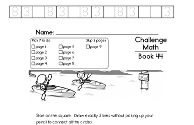 Weekly Math Worksheets for July 1