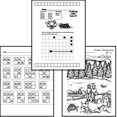 Weekly Math Worksheets for July 19