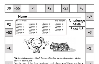 Weekly Math Worksheets for July 27