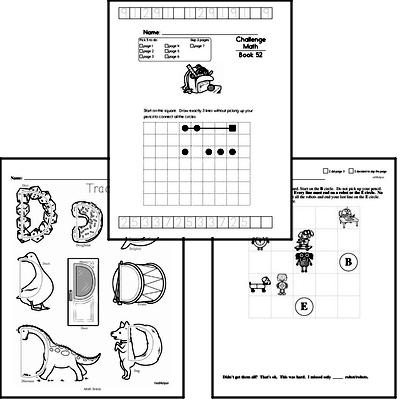 Weekly Math Worksheets for August 24