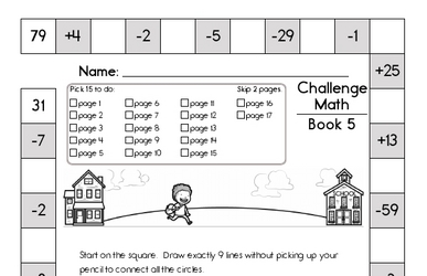 Weekly Math Worksheets for September 30
