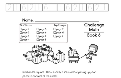 Weekly Math Worksheets for October 7
