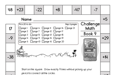 Weekly Math Worksheets for October 30