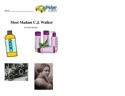Read and Write Book: Meet Madam C.J. Walker