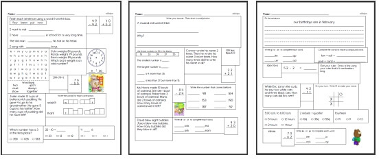 Second Grade Morning Work