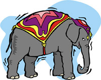 Celebrate the Circus Week<BR>An Elephant's Eye