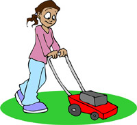 Taking Care of the Lawn | edHelper.com