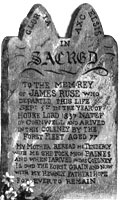 Plan Your Epitaph Day<BR>Headstones from Long Ago