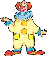 Clancy Clown (grade 2) | edHelper.com