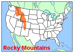 The Rocky Mountains - Reading Comprehension Worksheet | edHelper