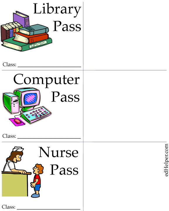 library pass clipart - photo #13