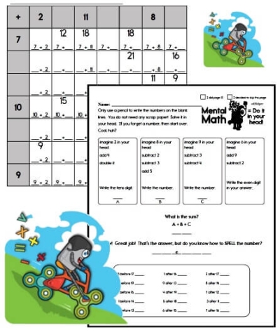 <b>This Week's Weekly Math Worksheets.</b>