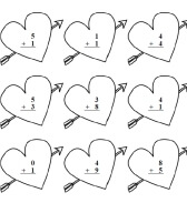 Valentine Worksheets Math