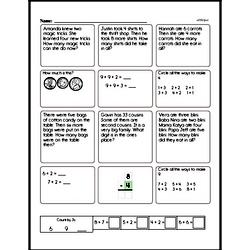 First Grade Addition Worksheets - Two-Digit Addition Worksheet #3