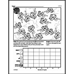 first grade data worksheets collecting and organizing data edhelper com