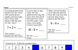 Free 1.MD.C.4 Common Core PDF Math Worksheets Worksheet #29
