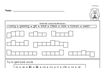 First Grade Valentine's Day Worksheets Activity Book (more challenging)