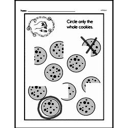 First Grade Fractions Worksheets - Fractions and Parts of a Set Worksheet #15