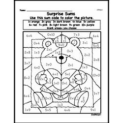 First Grade Math Challenges Worksheets - Puzzles and Brain Teasers Worksheet #46