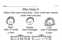 First Grade Math Challenges Worksheets - Puzzles and Brain Teasers Worksheet #35