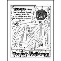 First Grade Math Challenges Worksheets - Puzzles and Brain Teasers Worksheet #125