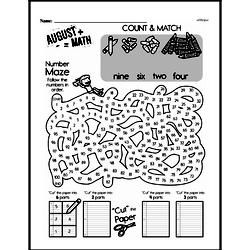 First Grade Math Challenges Worksheets - Puzzles and Brain Teasers Worksheet #71