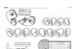 First Grade Math Challenges Worksheets - Puzzles and Brain Teasers Worksheet #74