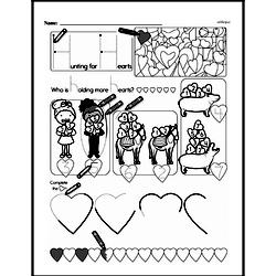 First Grade Math Challenges Worksheets - Puzzles and Brain Teasers Worksheet #33