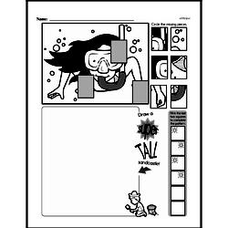 First Grade Math Challenges Worksheets - Puzzles and Brain Teasers Worksheet #128