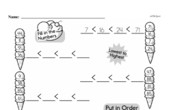 First Grade Math Challenges Worksheets - Puzzles and Brain Teasers Worksheet #17