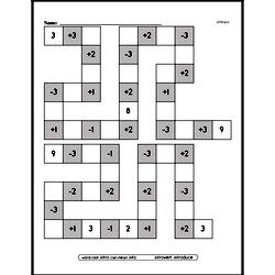 First Grade Math Challenges Worksheets - Puzzles and Brain Teasers Worksheet #6