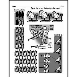 First Grade Math Challenges Worksheets - Puzzles and Brain Teasers Worksheet #49