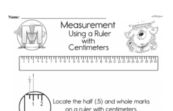 First Grade Measurement Worksheets - Length Worksheet #26