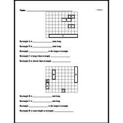 First Grade Measurement Worksheets - Measurement and Comparisons Worksheet #1